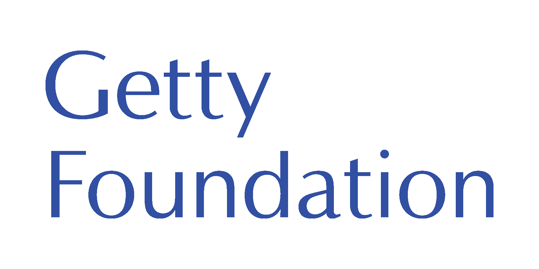 Getty foundation logo